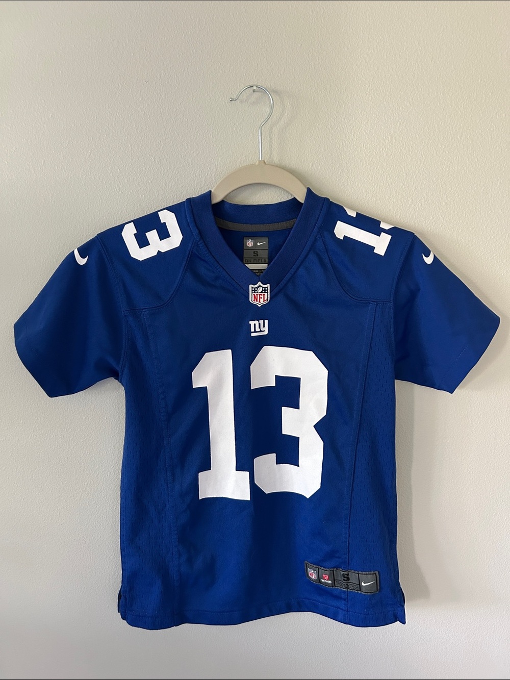 NFL Kids' New York Giants Odell Beckham Jr. #13 Football Jersey Size S